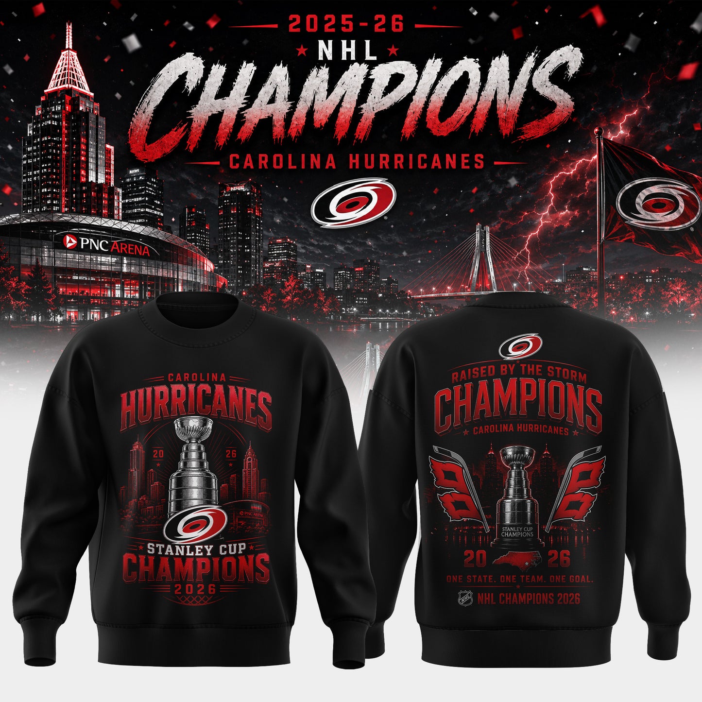 CANIACS 2026 Stanley Cup Champions Sweatshirt