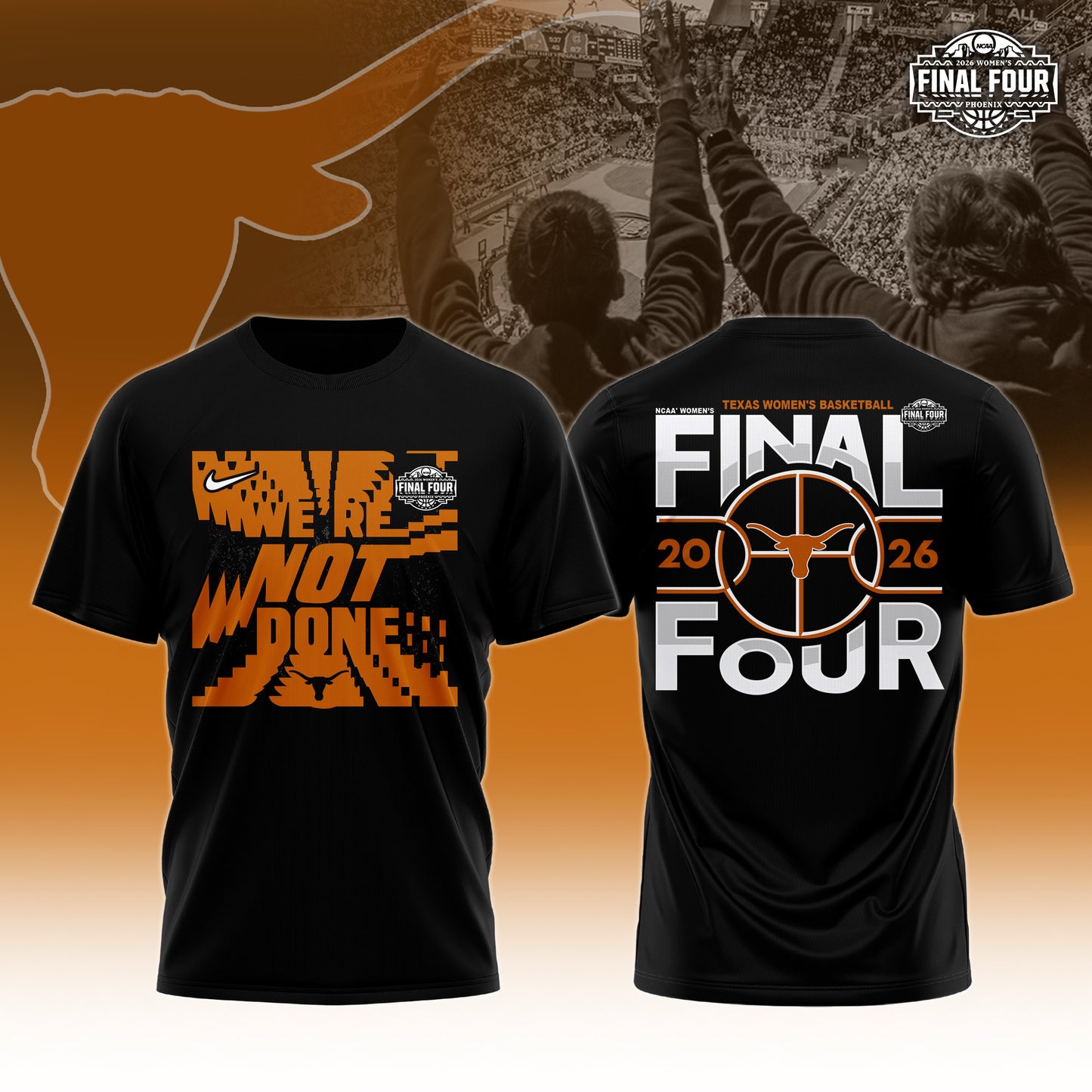 TEX 2026 Women’s Basketball Five Four Tshirt Limited Edition