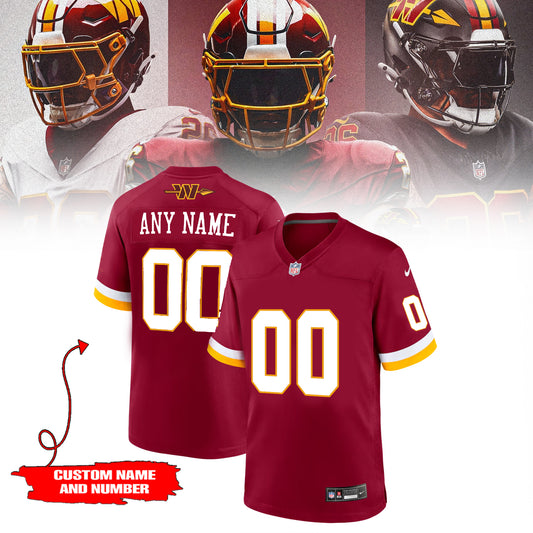 Limited Edition W.Commanders Franchise Focus Club Football Jersey