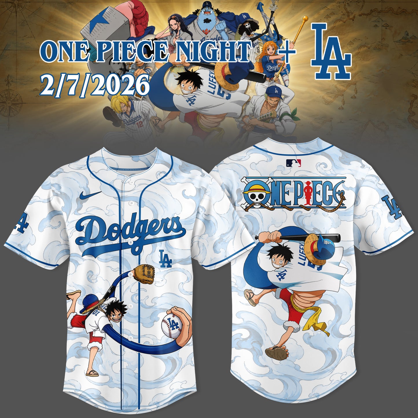 _ One Piece Night x Los Angeles 2026 Edition Jersey