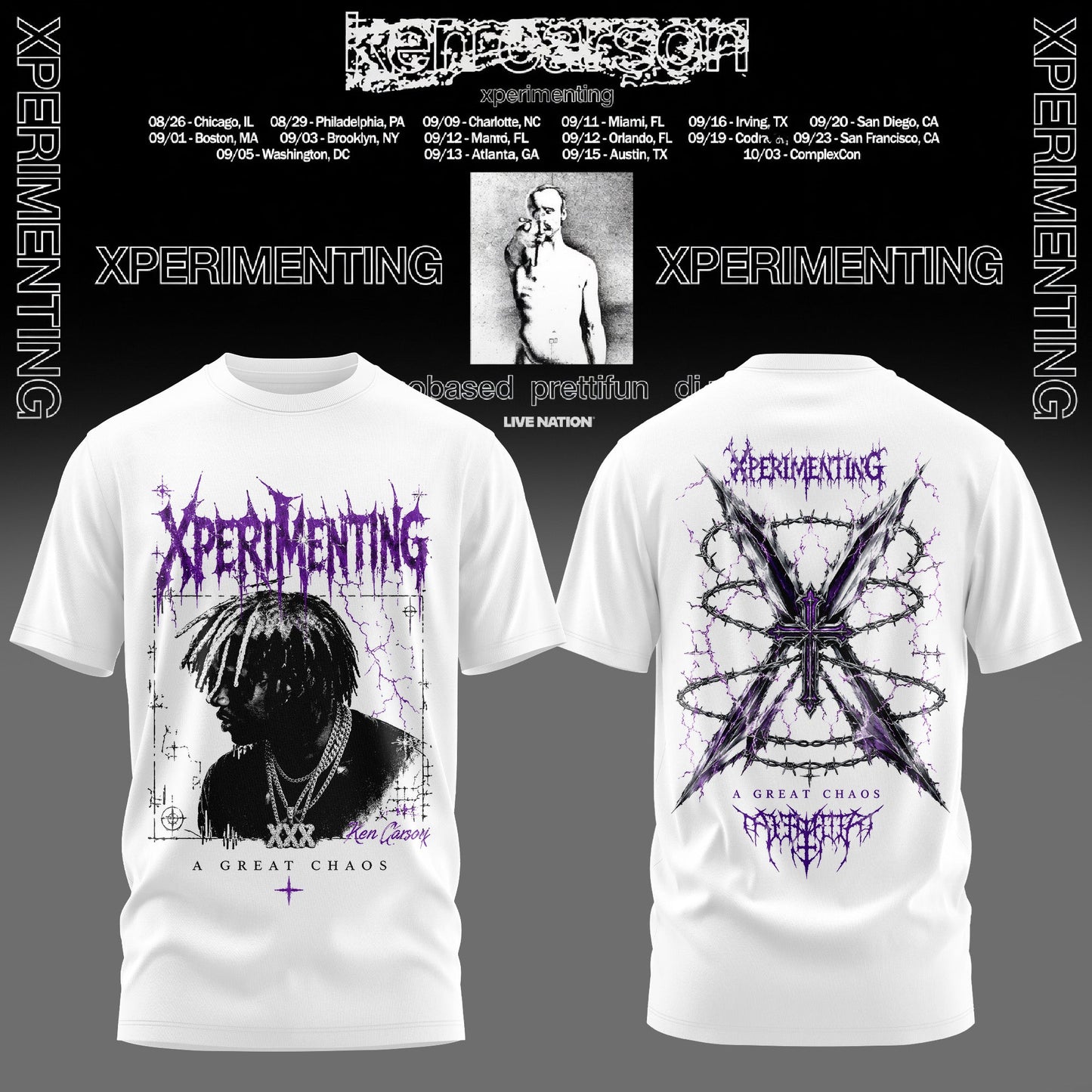 KEN CARSON – XPERIMENTING COLLECTION TEE