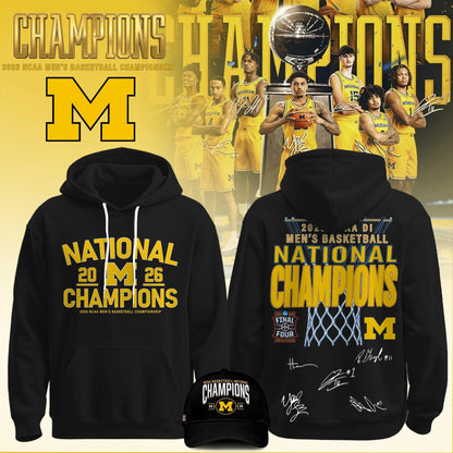 Basketball x Michigan Champions 2026 Limited Edition Hoodie