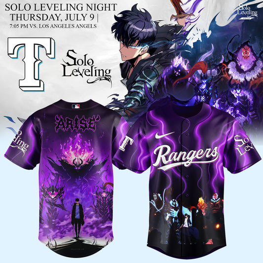 __.Texas Rangers x Solo Leveling Limited Jersey 2