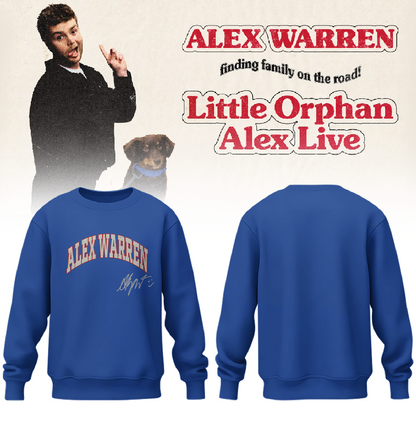 Alex Warren’s “Little Orphan Alex” Tour Sweatshirt