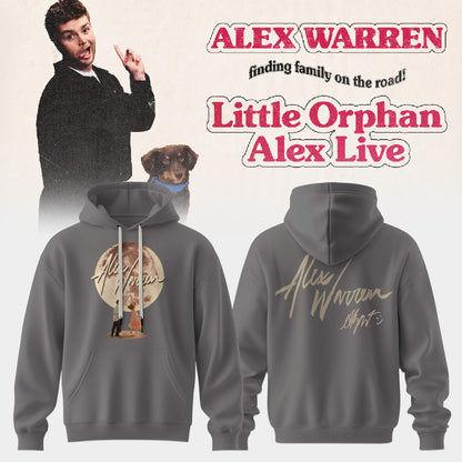 ,.Alex Warren’s “Little Orphan Alex” Tour Hoodie