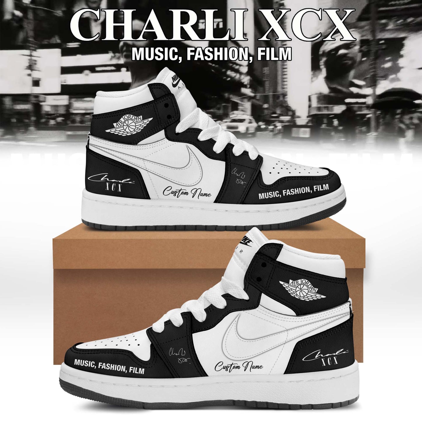.Charli_XCX “Album Music, Fashion, Film ” Shoes