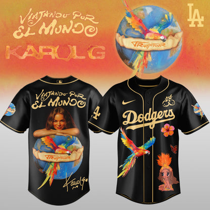 .Baseball x Karol G – Nos Vamos de Tour JERSEY(All Team)