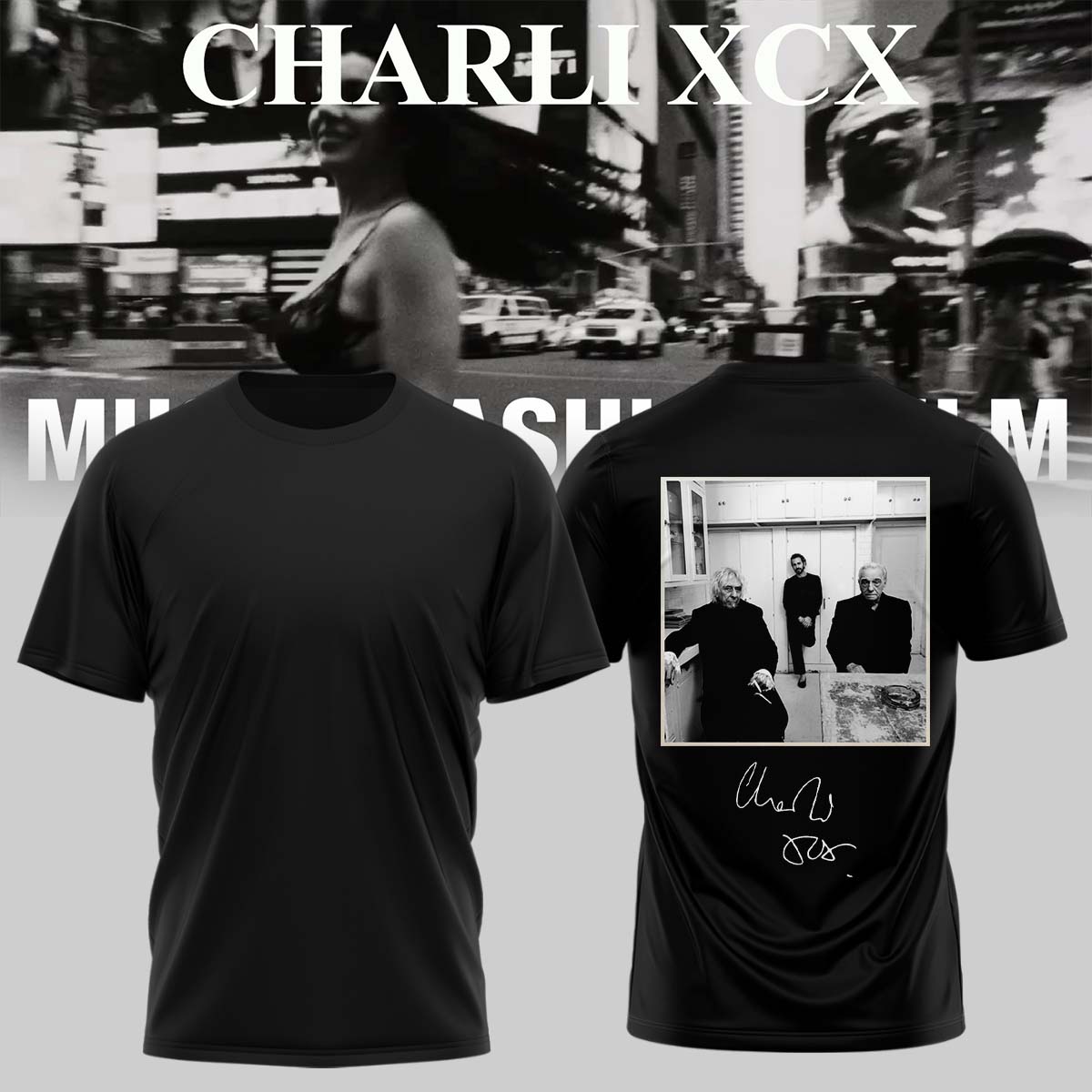 Charli_XCX “Album Music, Fashion, Film ” – TShirt