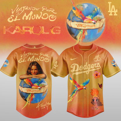 .Baseball x Karol G – Nos Vamos de Tour JERSEY(All Team)