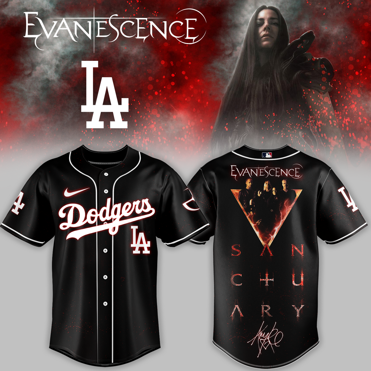 Evanescence “Sanctuary 2026 World Tour” – Jersey