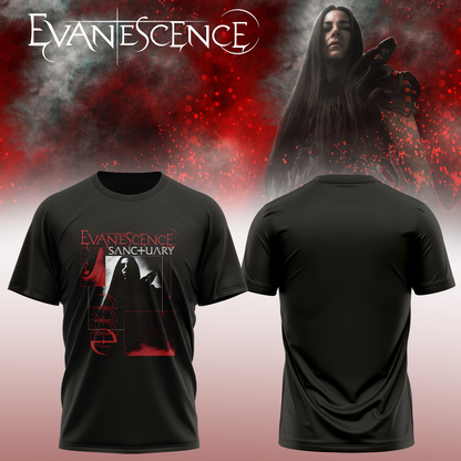 Evanescence “Sanctuary 2026 World Tour” – TShirt