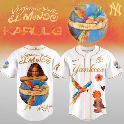 .Baseball x Karol G – Nos Vamos de Tour JERSEY(All Team)