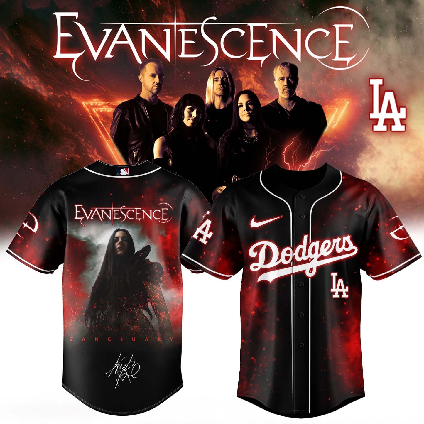 Evanescence “Sanctuary 2026 World Tour” – Jersey