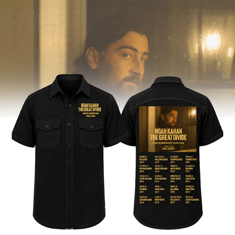 Noah Kahan 2026 Legacy Button-Up