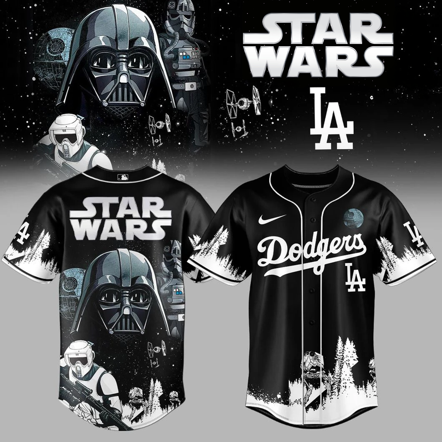 _.Star Wars Special Edition Baseball Jersey