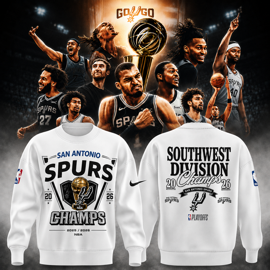 _2026 Spurs Champions Edition Sweatshirt