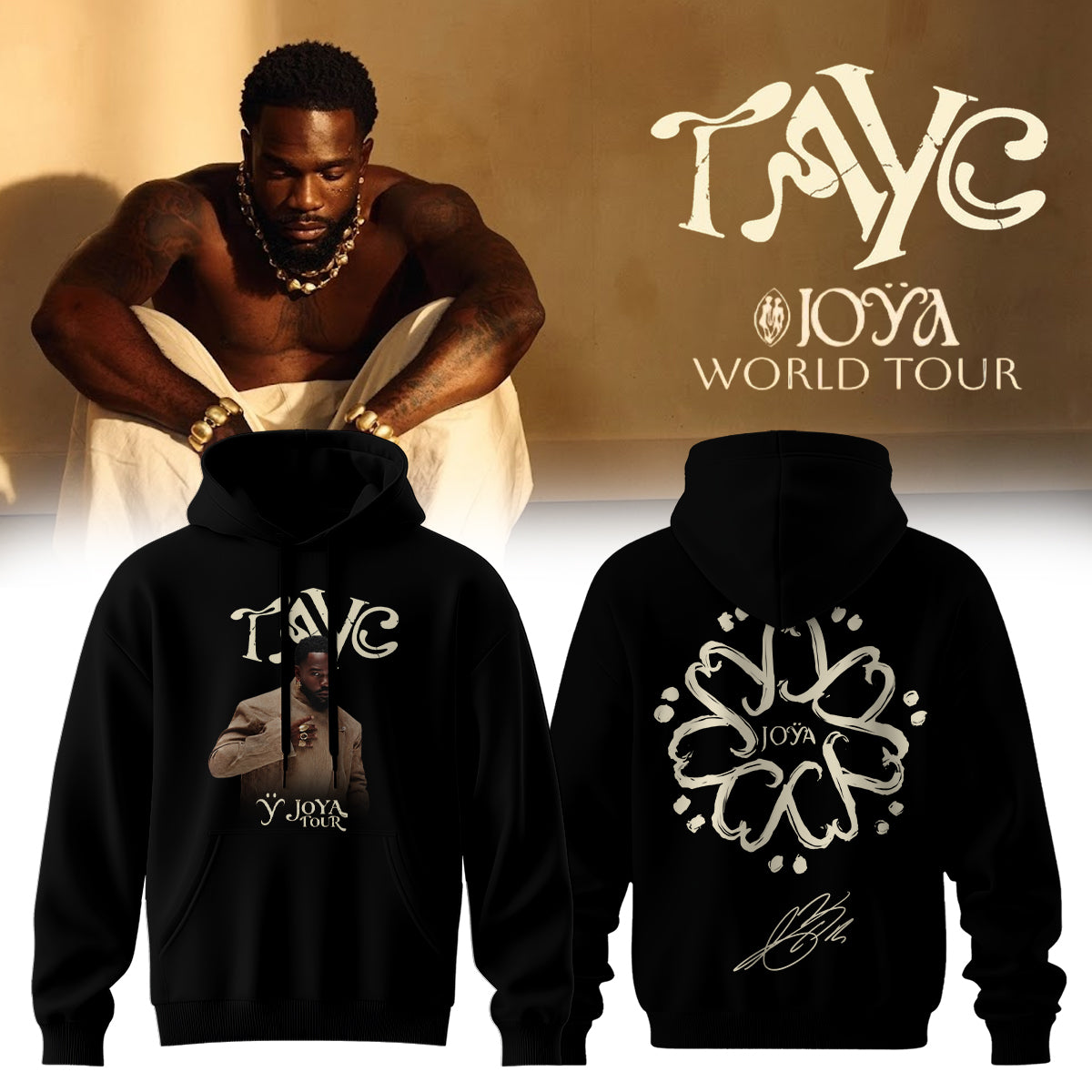 _Tayc – JOŸA TOUR Limited Edition Signature – Hoodie