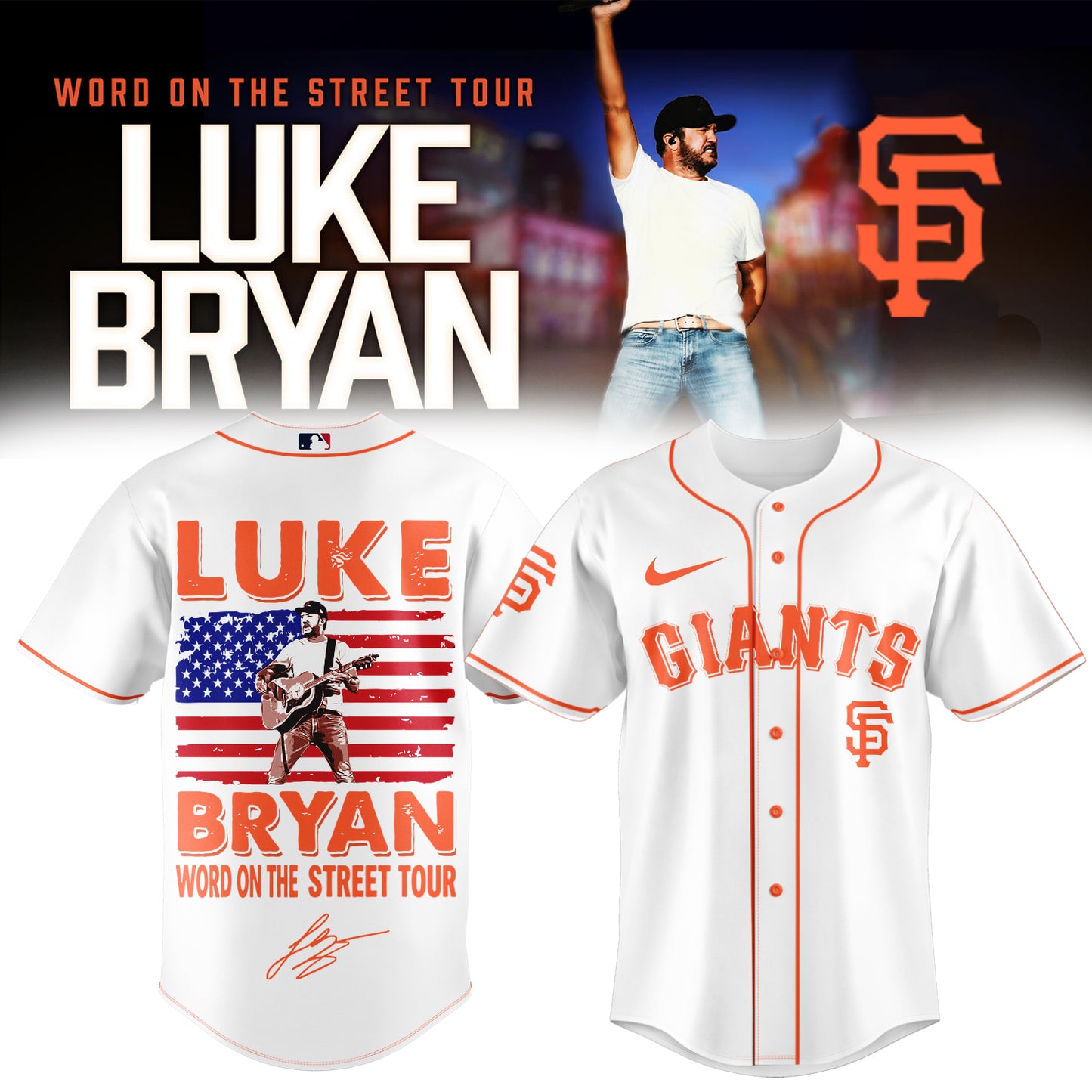 Jersey x Luke Bryan – Word On The Street Tour