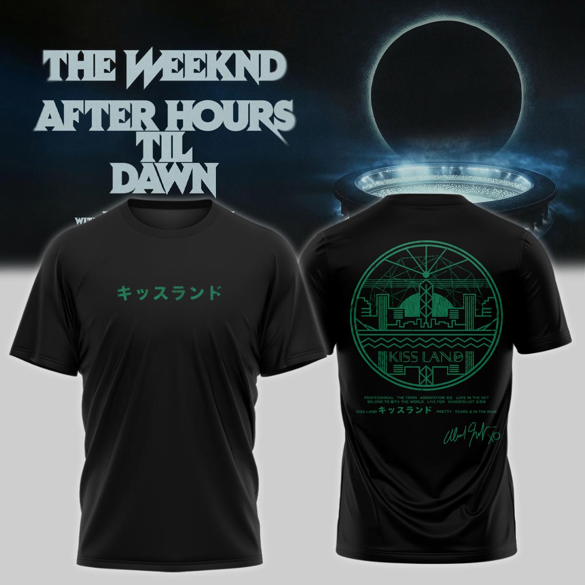 …TW _ XO x WWE Shirt