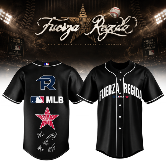 Fuerza Regida “This Is Our Dream Stadium Tour” 2026 Limited Edition Signature – Jersey