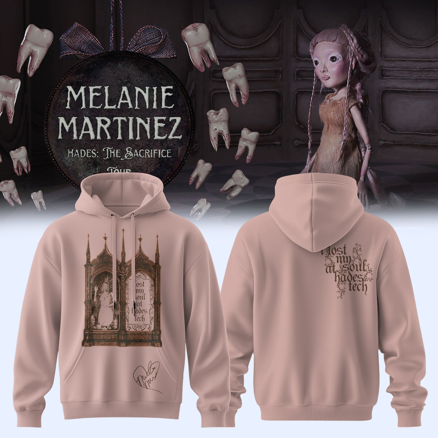 Melanie Martinez ”HADES: THE SACRIFICE TOUR 2026” Limited Edition Signature – Hoodie