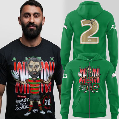 Limited Edition Alex Johnston Record Breaker Zip Hoodie