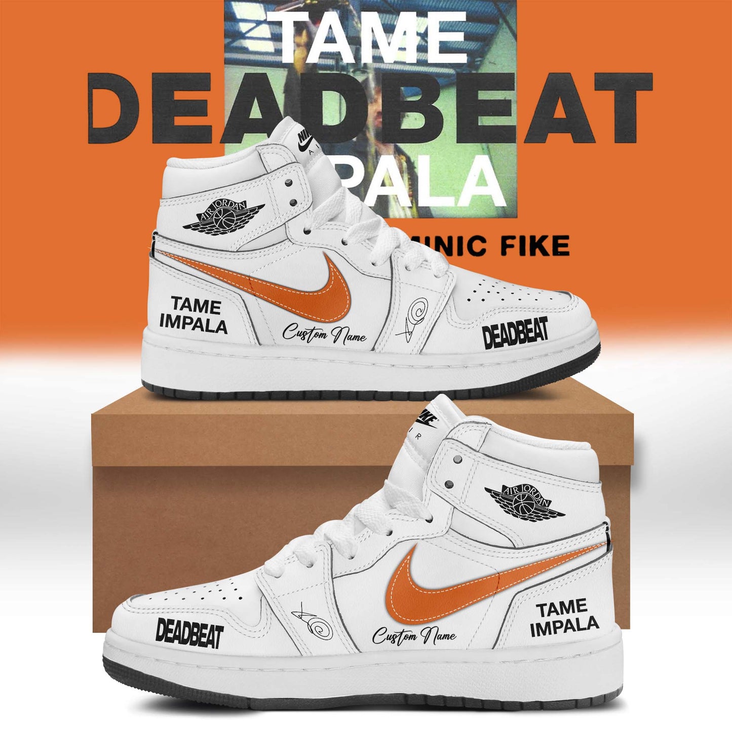 Tame Impala “Deadbeat Tour” Shoes JD1