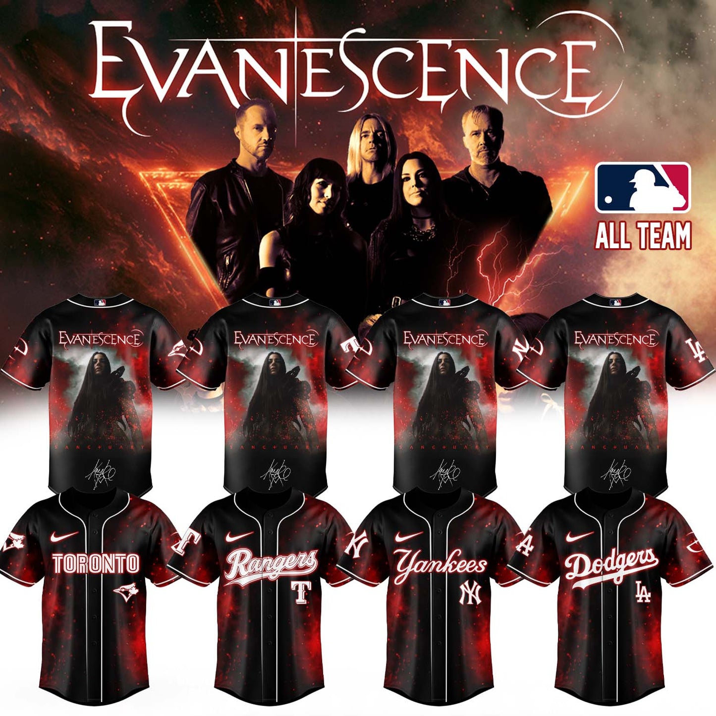 Evanescence “Sanctuary 2026 World Tour” – Jersey