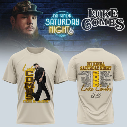 LC ”My Kinda Saturday Night Tour 2026” Limited Edition Signature – T-shirt