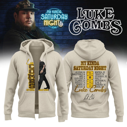LC ”My Kinda Saturday Night Tour 2026” Limited Edition Signature – Zip Hoodie