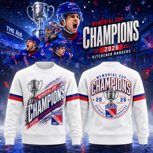 Kitchener Rangers 2026 Championship Legacy Edition Sweatshirt