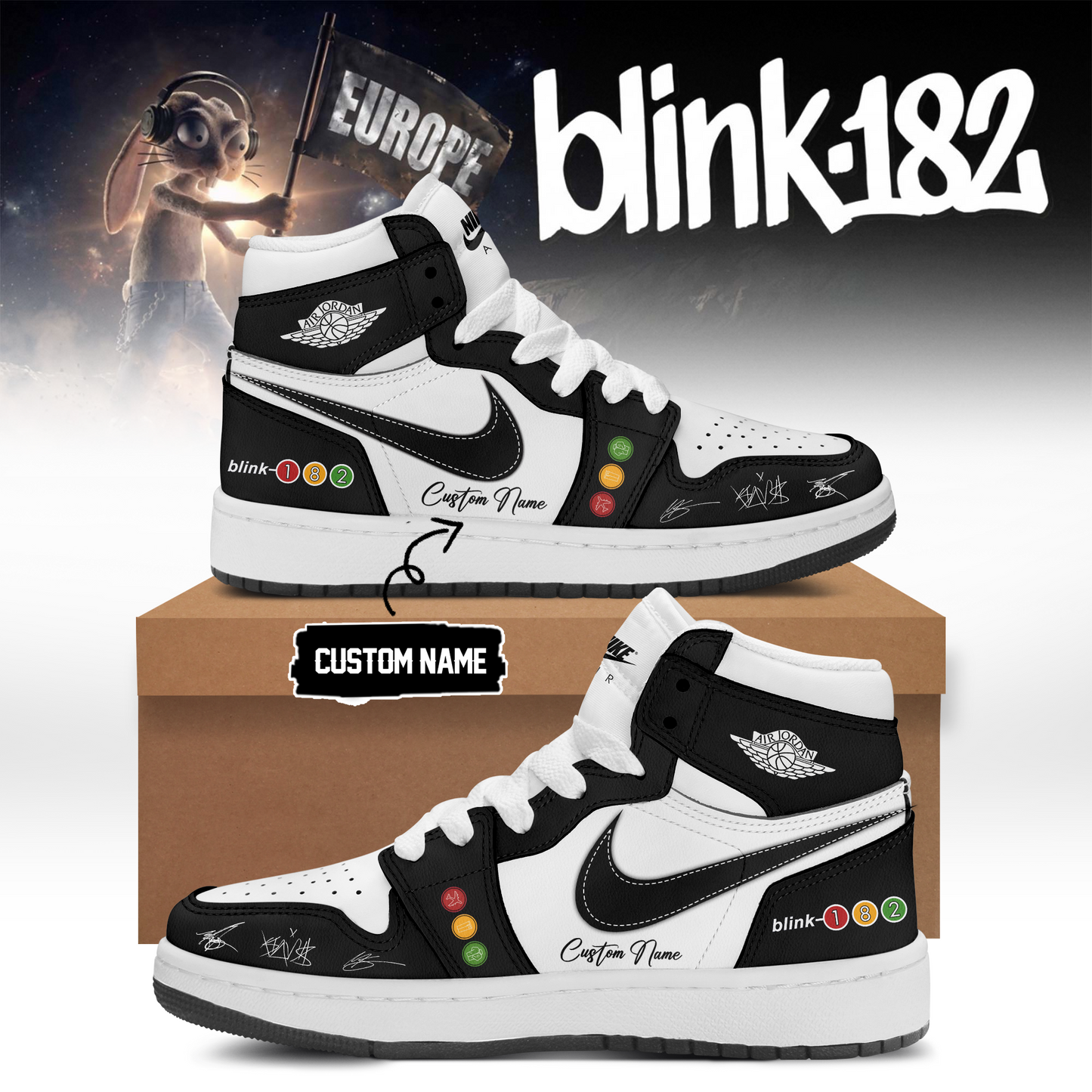 _Blink-182 New EU Shows-Limited Edition Signature Shoes 3-