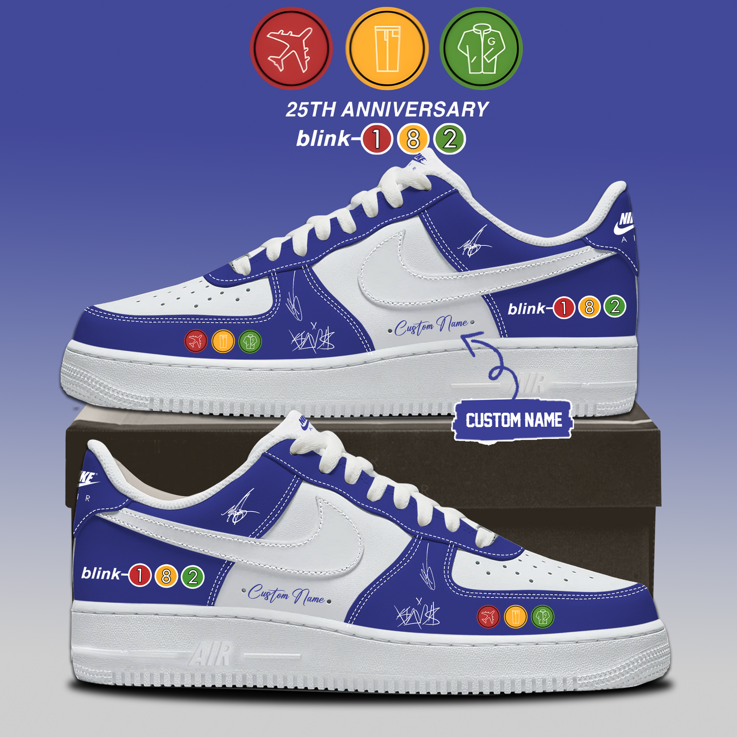 _Blink-182 Anniversary Collection -Limited Edition Signature Shoes 2