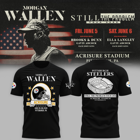 🔥 MW x Pittsburgh Stadium Tour 2026 Limited Edition T-Shirt