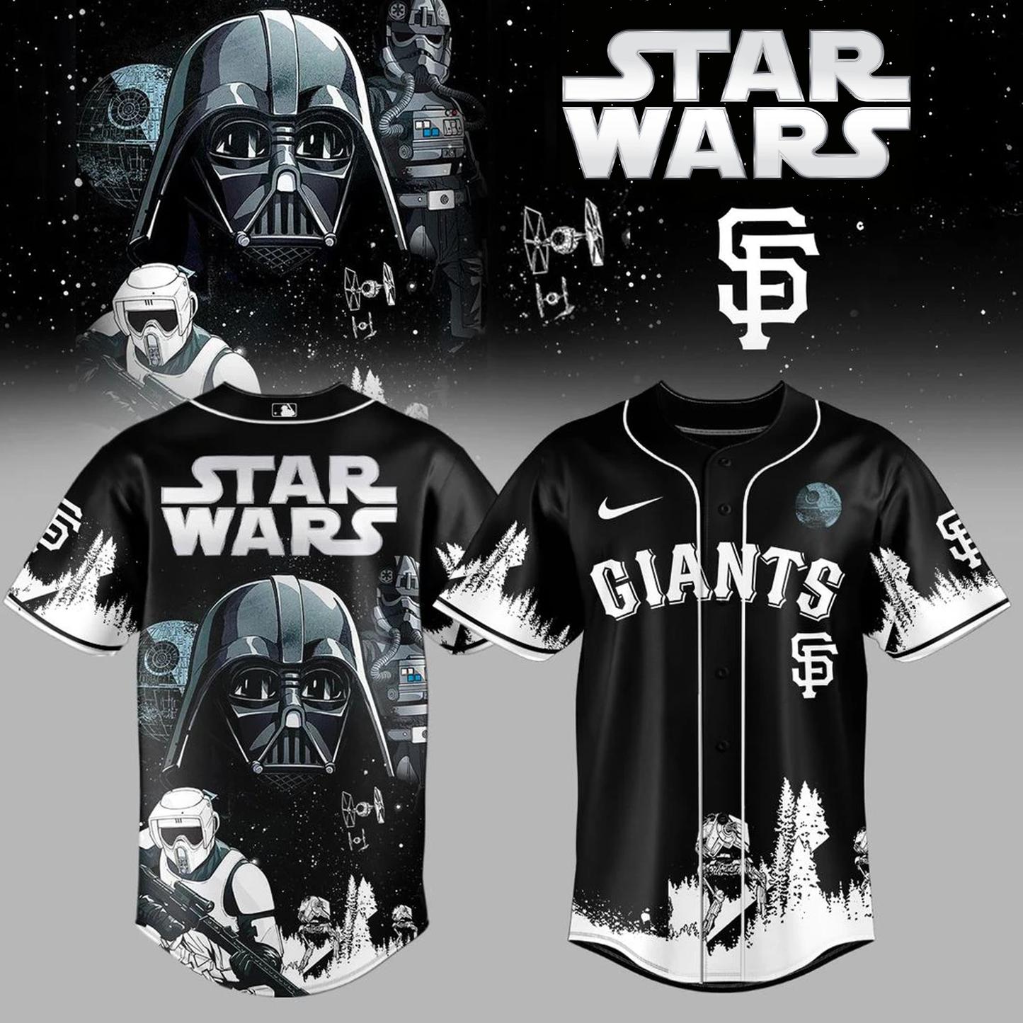 _.Star Wars Special Edition Baseball Jersey