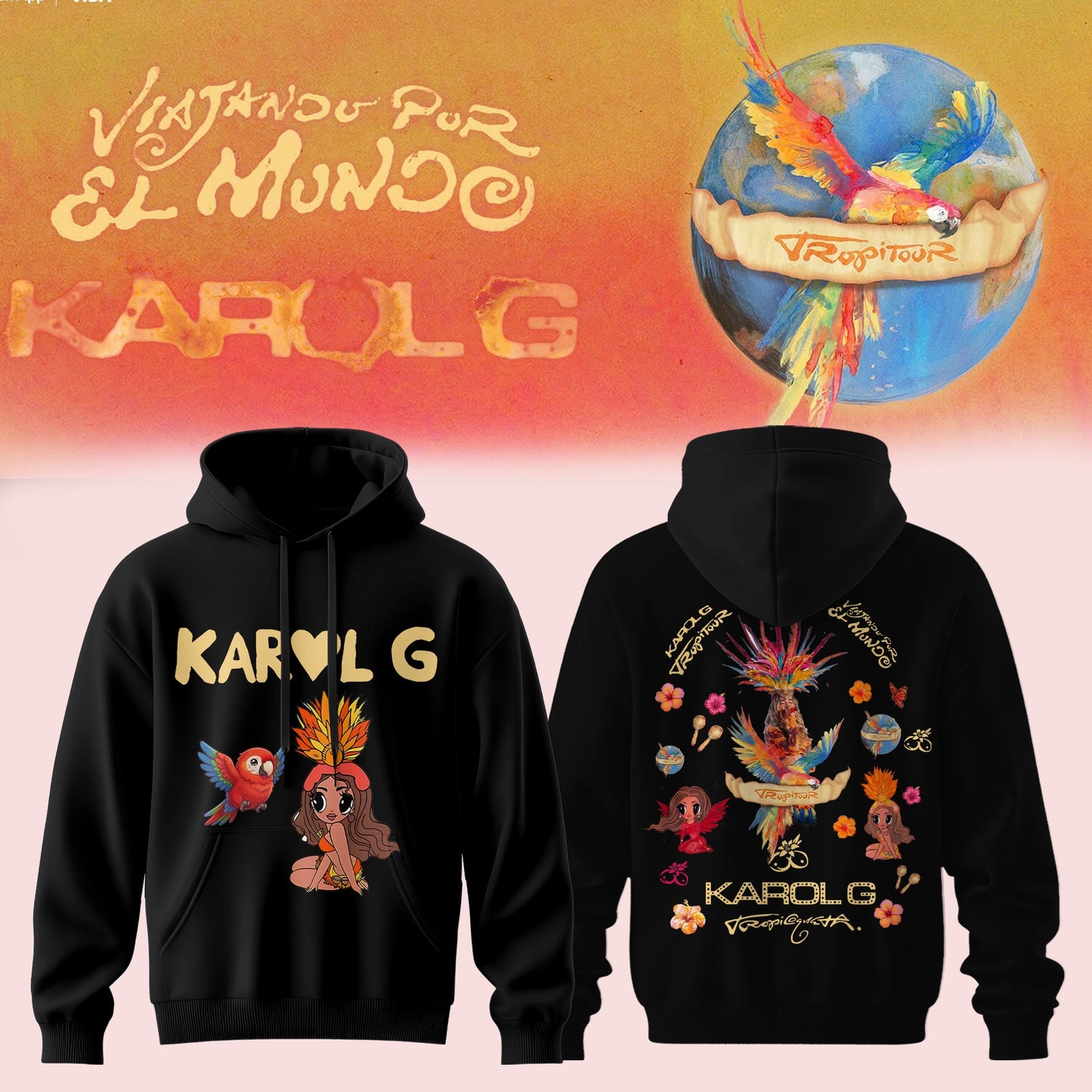 Tropitour Sunset 2026 Edition Hoodie