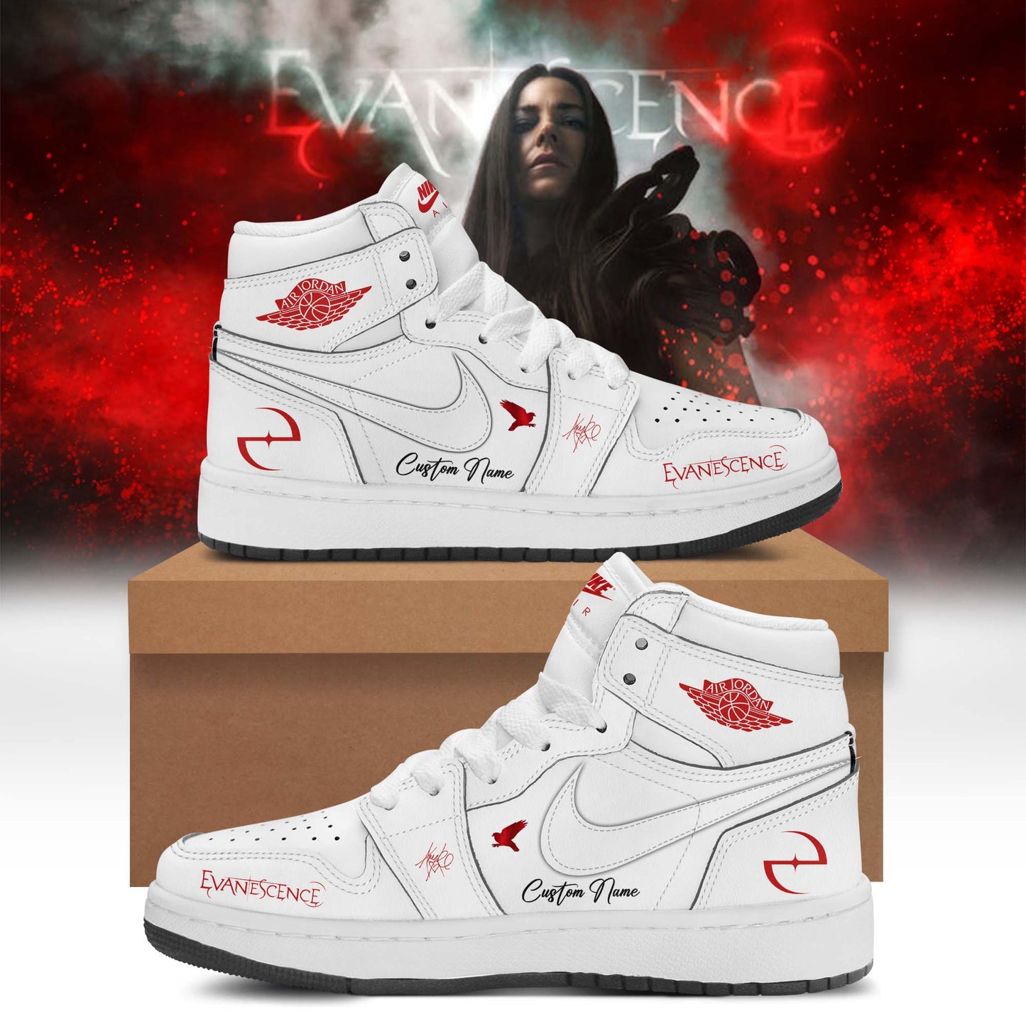 Evanescence “Sanctuary 2026 World Tour” Shoes