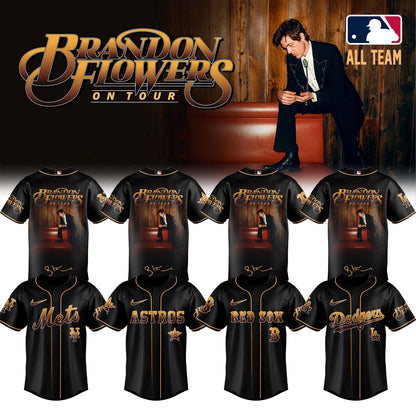 Brandon Flowers On Tour 2026 Limited Edition Signature – Jersey 1