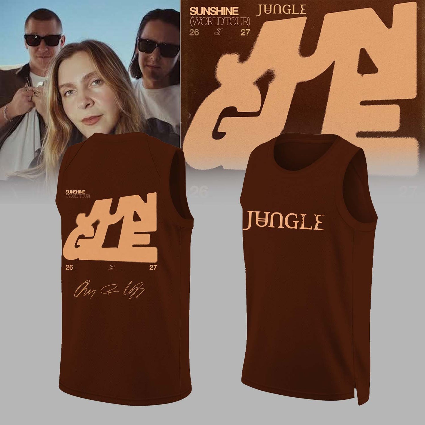 ,,,Jungle – Sunshine World Tour 2026/27 Limited Edition Signature – Jersey