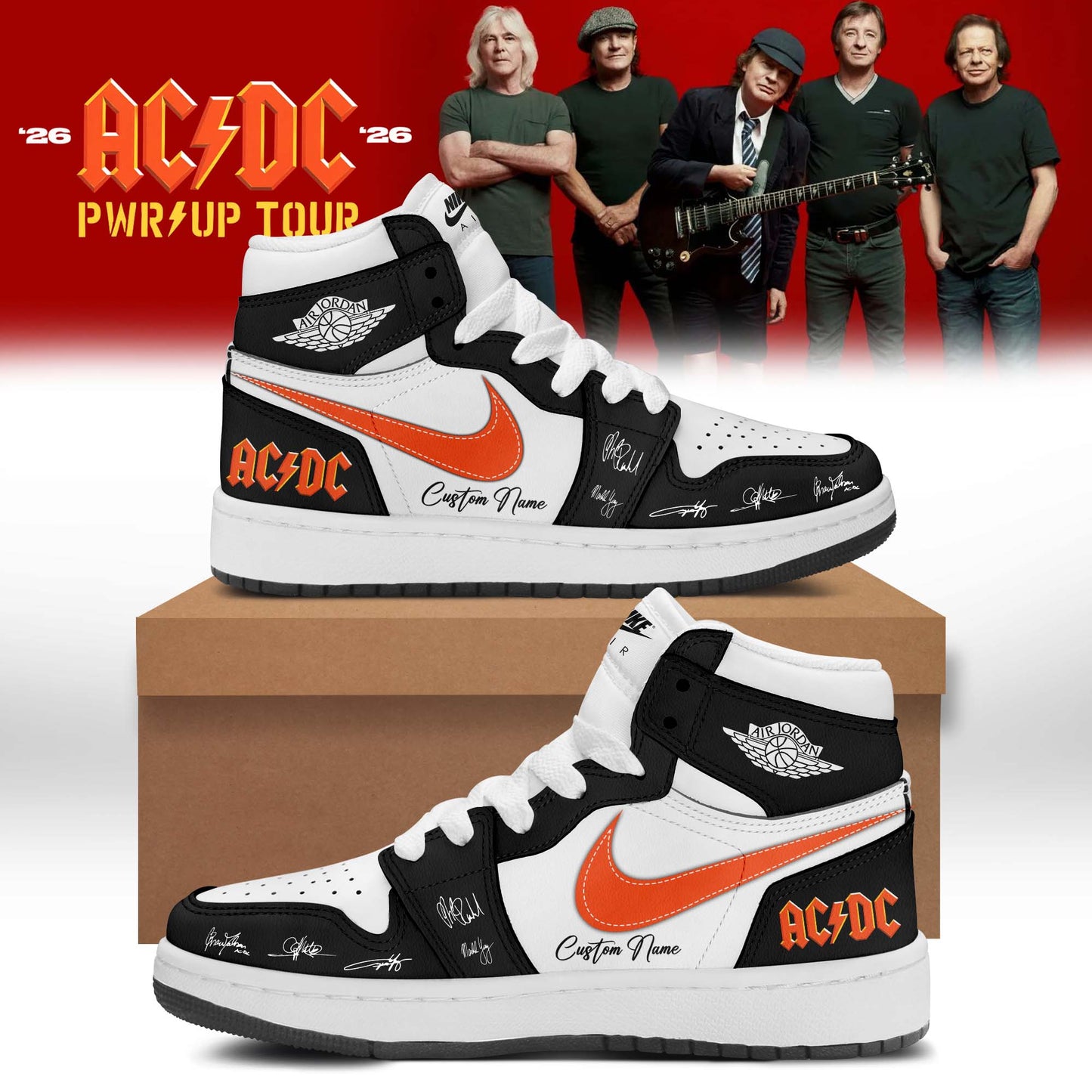.AC/DC ” Power Up Tour ” 2026 – Shoes