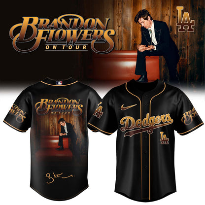 Brandon Flowers On Tour 2026 Limited Edition Signature – Jersey 1