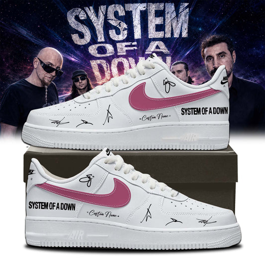 System of a Down “Europe / UK Stadium Tour 2026” Signature Limited Edition – Shoes AF1