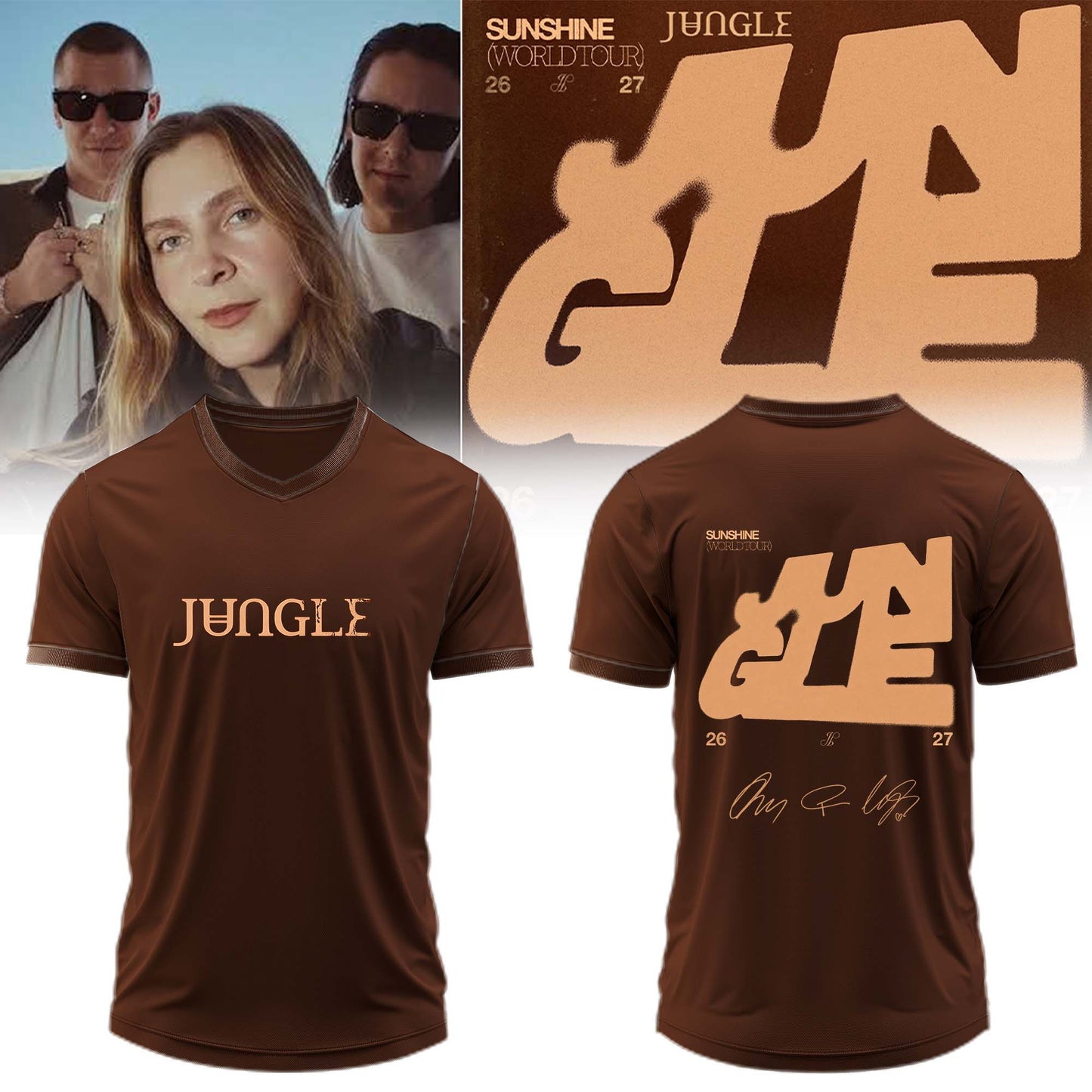 ,,,Jungle – Sunshine World Tour 2026/27 Limited Edition Signature – Jersey
