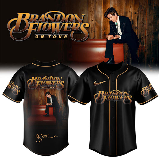 ,,.Brandon Flowers On Tour 2026 Limited Edition Signature – Jersey 1