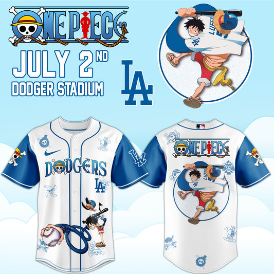 One Piece Night x Los Angeles Dodgers 2026 Edition Jersey