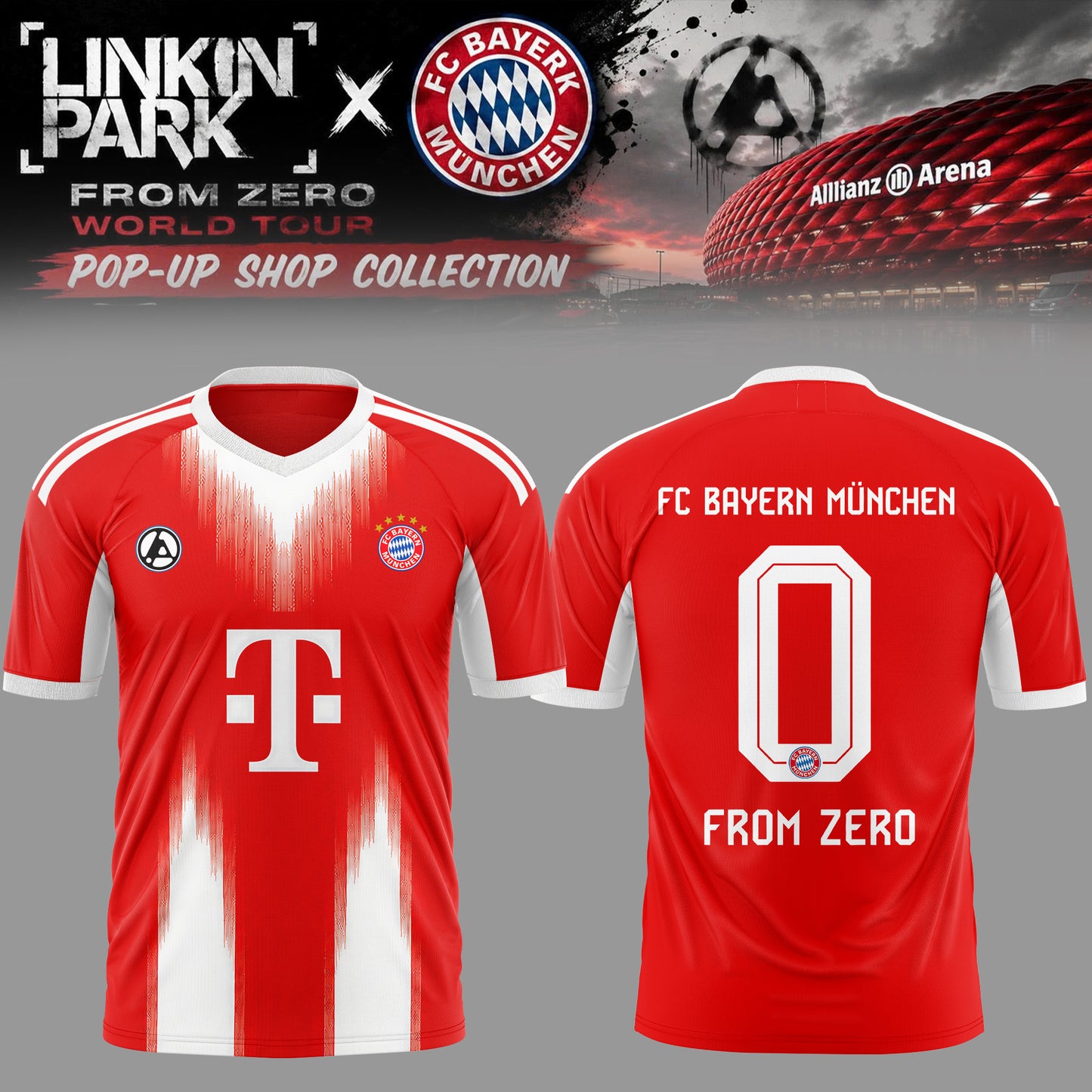 Linkin Park x FC Bayern München Exclusive Jersey