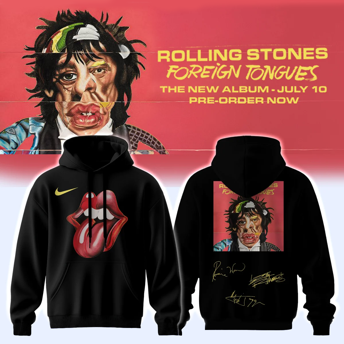Foreign Tongues World Tour Hoodie — Selling Out Fast