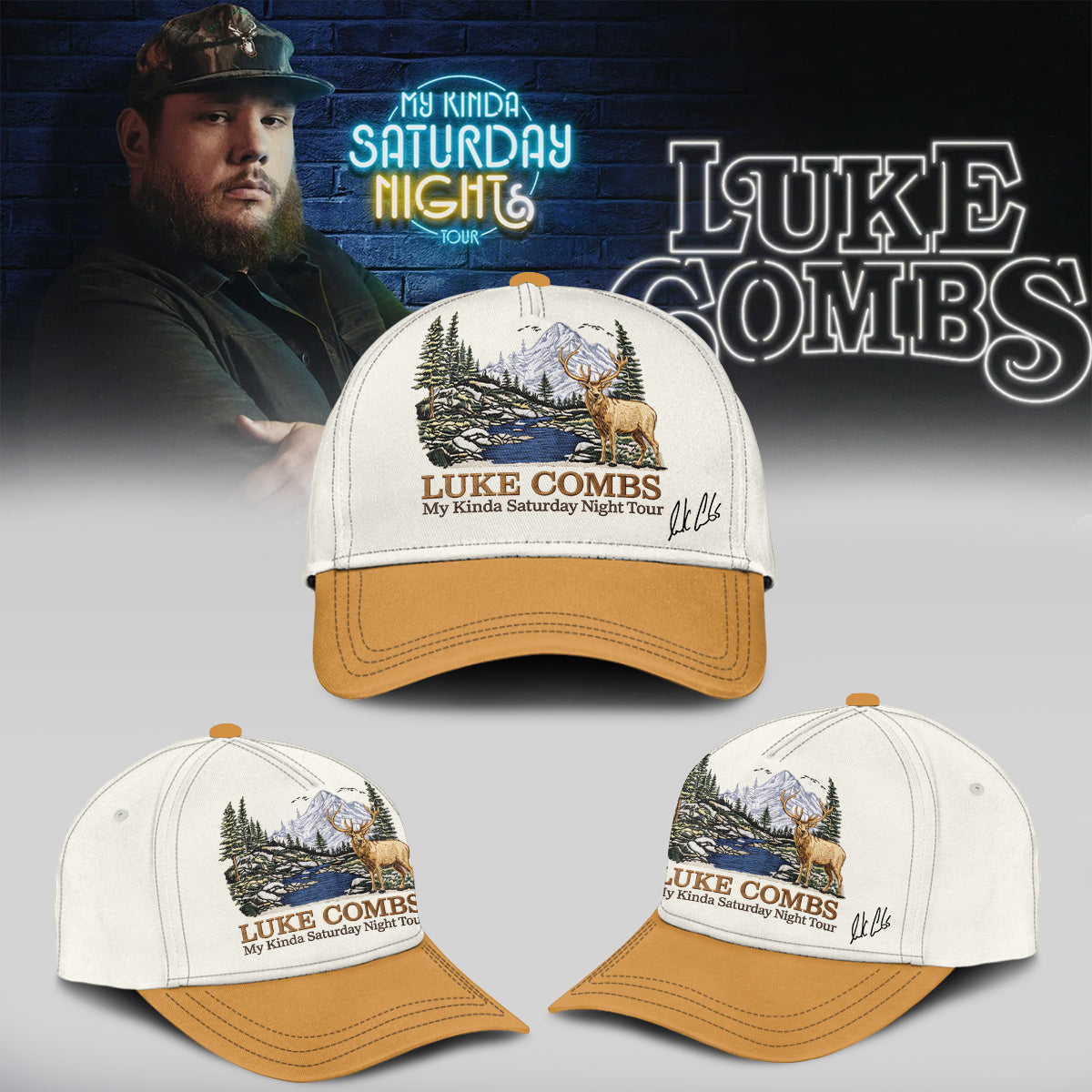 LC ”My Kinda Saturday Night Tour 2026” Limited Edition Signature – T-shirt