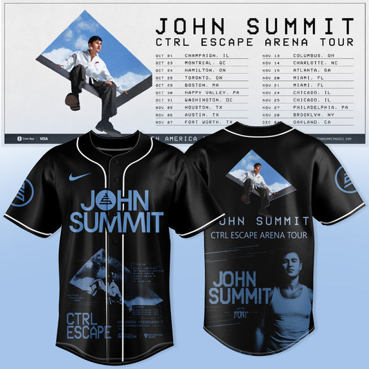 _John Summit – CTRL ESCAPE Arena Tour 2026 Jersey Are Here
