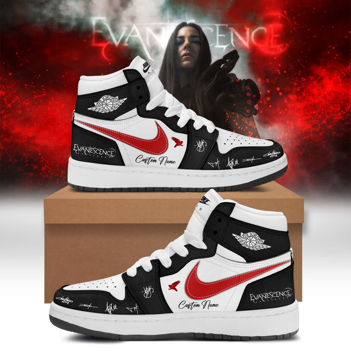 Evanescence “Sanctuary 2026 World Tour” Shoes
